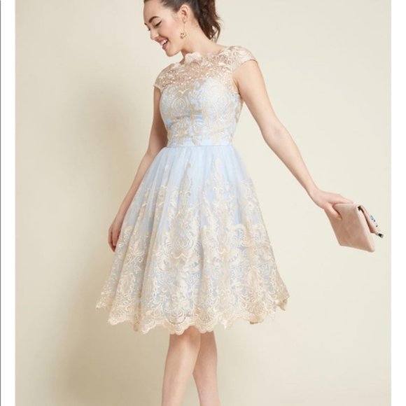 ModCloth Chi Chi London Elegance Lace Dress - Picture 2 of 8